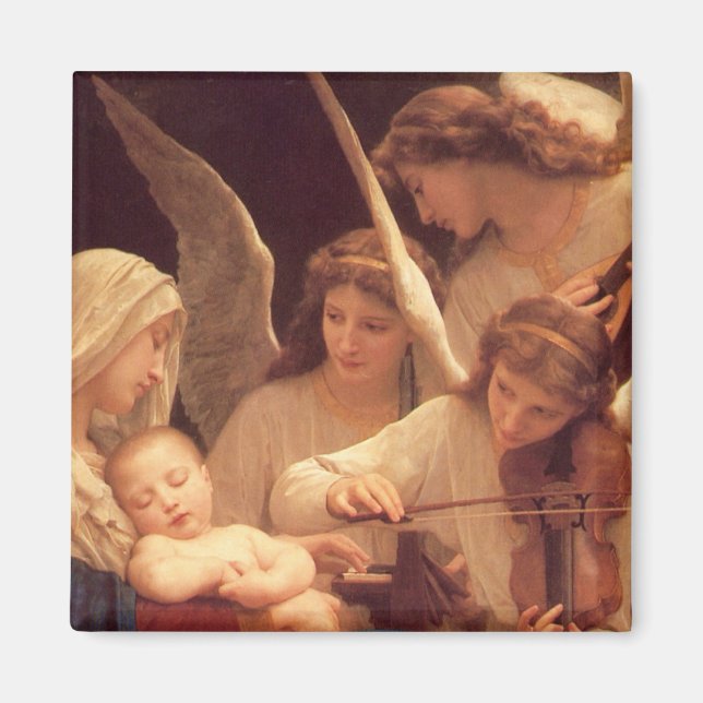 Lieder des Engels Weihnachts-Magnet Magnet (Vorne)