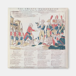 Lieder des Freuens für den Frieden Magnet