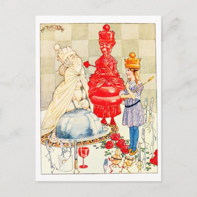 Lieder von Alice: Die Fish Riddle Postkarte (Vorderseite)