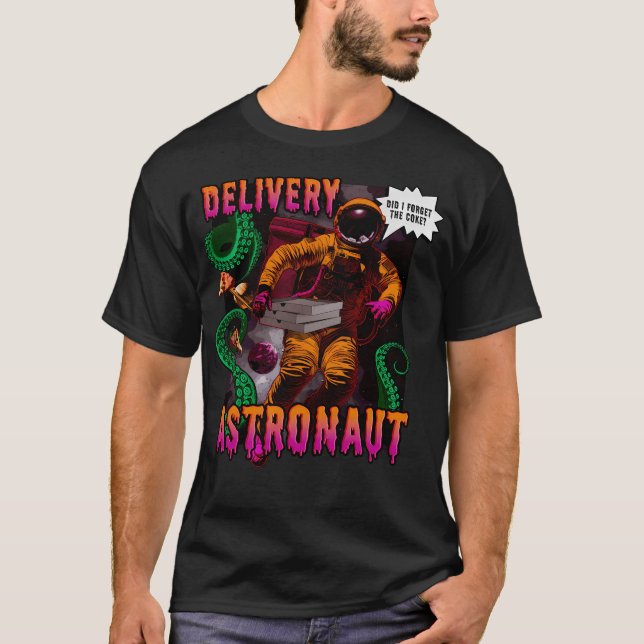 Lieferant Astronaut T-Shirt (Vorderseite)