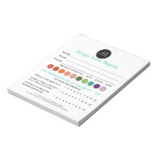 Lieferanten-Leads Chalk Couture Zeichnungsbuchung  Notizblock