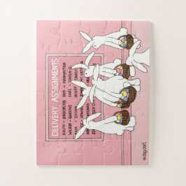 Lieferaufträge für Hasen Jigsaw Puzzle