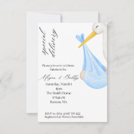 Lieferjunge Einladung