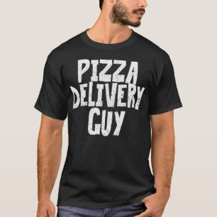 Lieferjunge für Pizza Lustiger Spruch T-Shirt