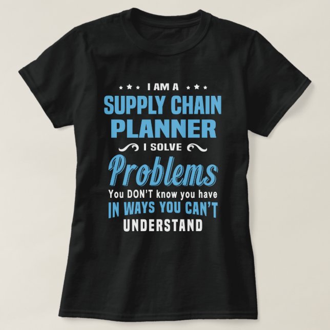 Lieferkettenplaner T-Shirt (Design vorne)