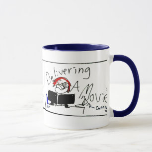 Liefern eines Films Tasse