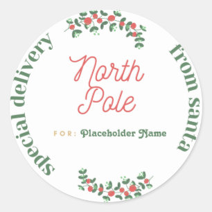 Liefert Kraft Sticker aus dem Nordpol.