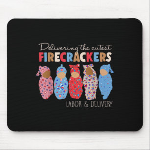 Liefert süßeste Knaller lustige Landkrankenschwest Mousepad