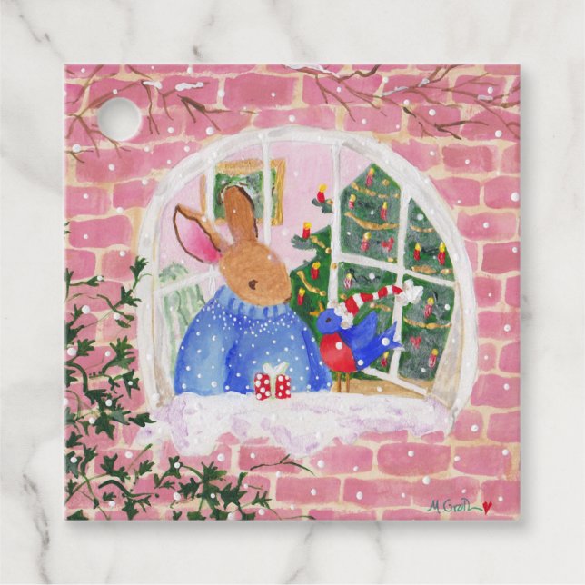 Liefertag Geschenkanhänger (Vorderseite)