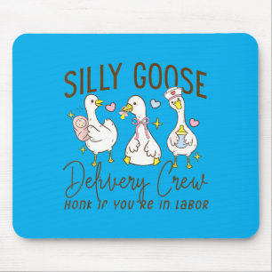 Lieferteam Silly Goose lustige Arbeits- und Liefer Mousepad
