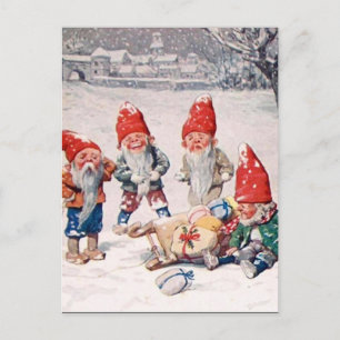 Lieferunfall Postkarte