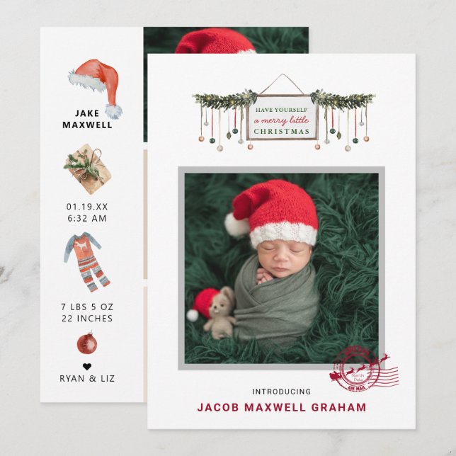 Lieferung an den Nordpol | Heilige Geburtserklärun (Vorne/Hinten)