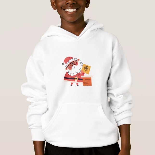 Lieferung des Weihnachtsmannes Hoodie (Vorderseite)