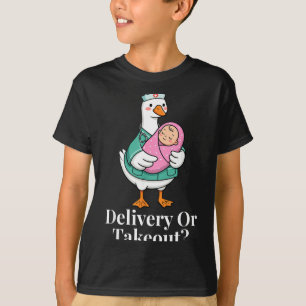 Lieferung Oder Mitnahme Lustige Krankenschwester G T-Shirt