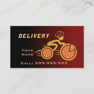 Lieferung Visitenkarte