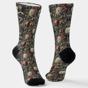 Lieferung von Dekadenz - Gotische Tapestry Socken