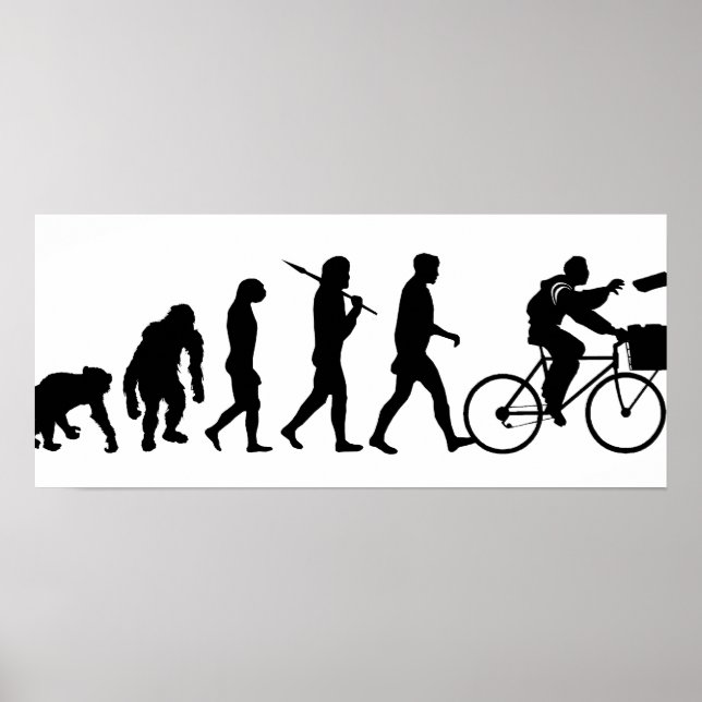 Lieferung von Männern und Zeitungen Jungs und Mädc Poster (Vorne)