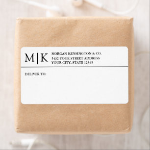 Lieferung von Monogrammen oder Logos