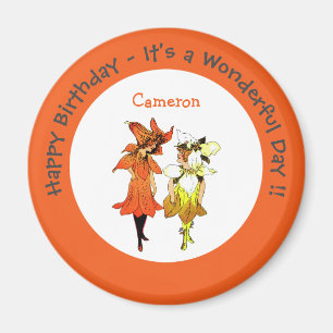 Lieferung von Party für die Blume von Trillium Tig Magnet