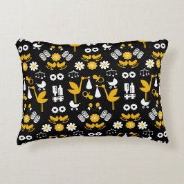 Lieferung von zwei nicht geschlechtsspezifischen S Dekokissen