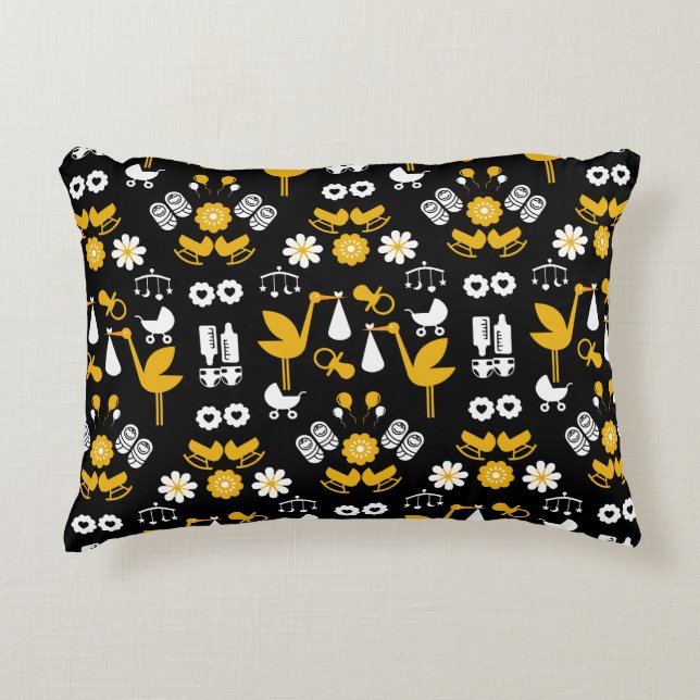 Lieferung von zwei nicht geschlechtsspezifischen S Dekokissen (Vorderseite)