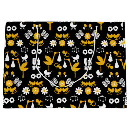 Lieferung von zwei nicht geschlechtsspezifischen S Große Geschenktüte