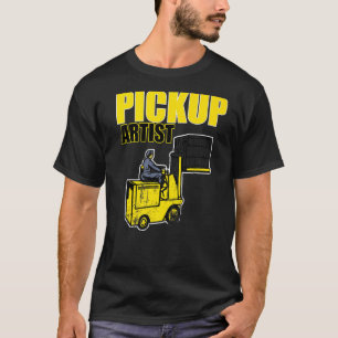 Lieferwagen Artist Gabelstapler-Gabelstapler T-Shirt