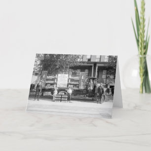 Lieferwagen für Soda Pop, Anfang der 20er Jahre Karte