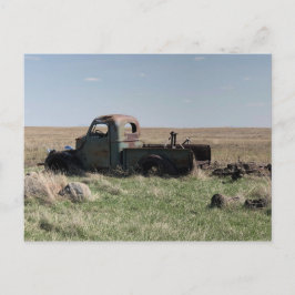 Lieferwagen Havre Montana Postkarte