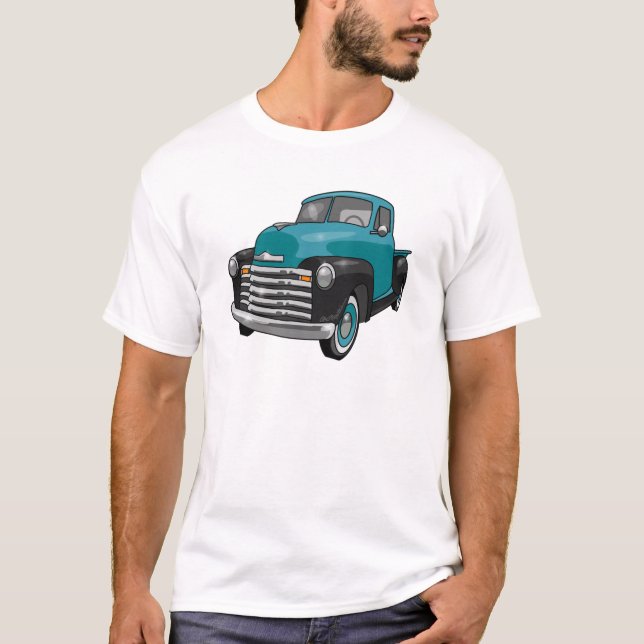 Lieferwagen-LKW 1951 Chevrolets Stepside T-Shirt (Vorderseite)