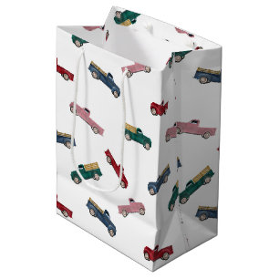 Lieferwagen LKW Niedliche Kraftfahrzeuge Mittlere Geschenktüte