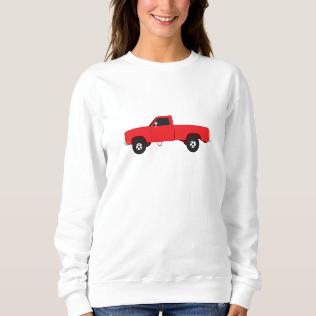 Lieferwagen LKW Sweatshirt (Vorderseite)