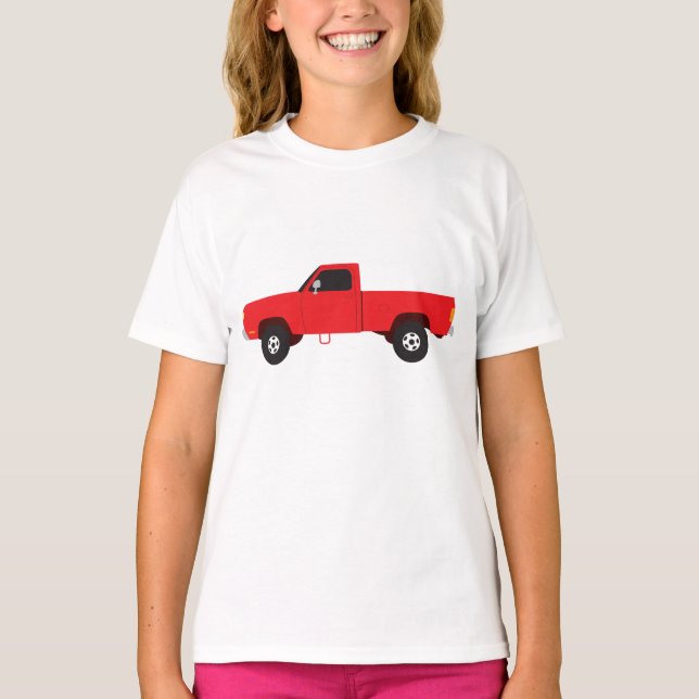 Lieferwagen LKW T-Shirt (Vorderseite)