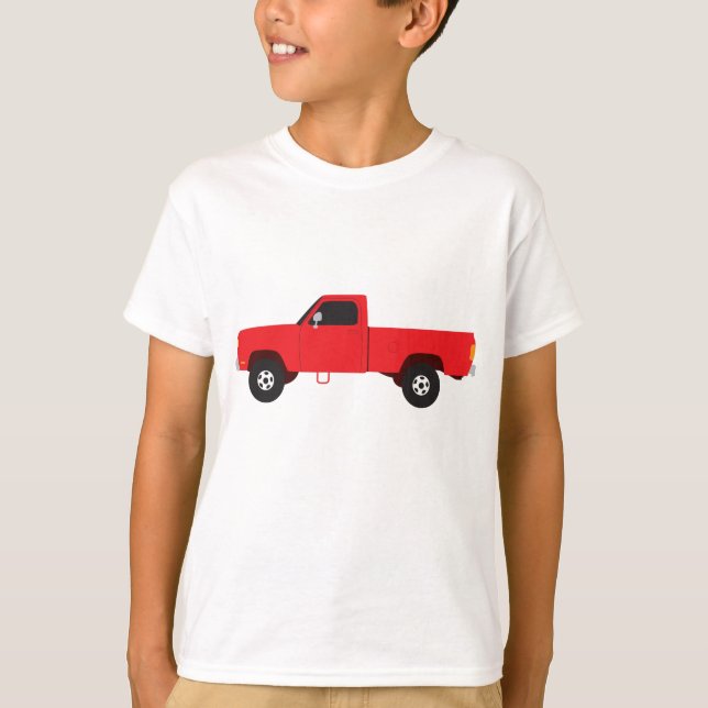 Lieferwagen LKW T-Shirt (Vorderseite)