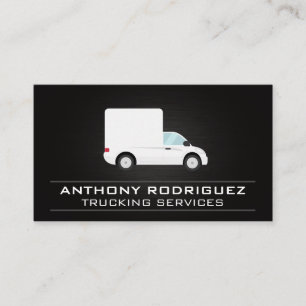 Lieferwagen   Trucking Services Business Card Visitenkarte