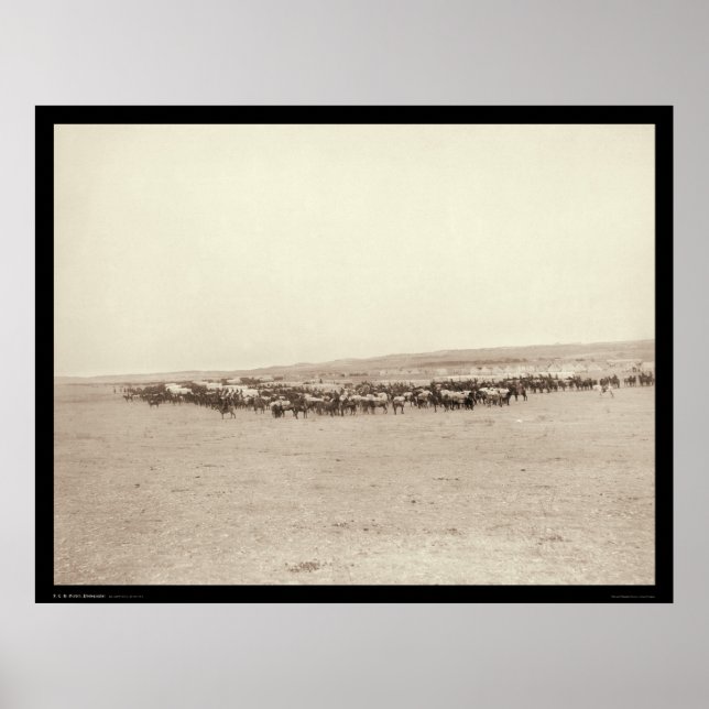 Lieferwagen und Packstücke SD 1887 Poster (Vorne)