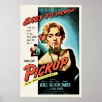 Lieferwagen - Vintag 1951 Filmnoir Movie Poster