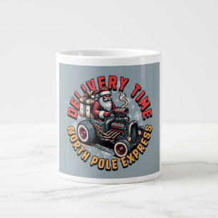 Lieferzeit Weihnachtsmann Christmas Hot Rod Jumbo-Tasse