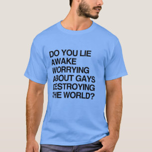 LIEGEN SIE WACH UND MACHEN SICH GEDANKEN ÜBER SCHW T-Shirt