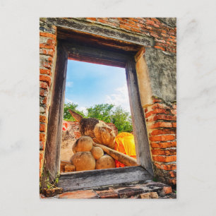 Liegender Buddha, Ayutthaya Postkarte