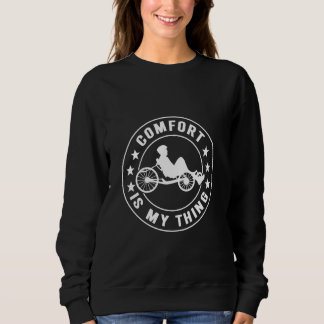Liegerad Trike Liegerad Sweatshirt