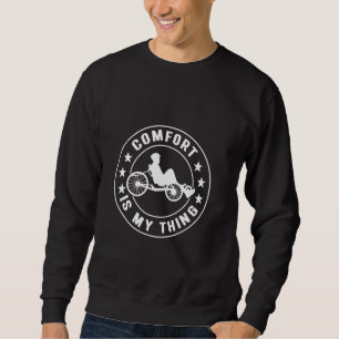 Liegerad Trike Liegerad Sweatshirt