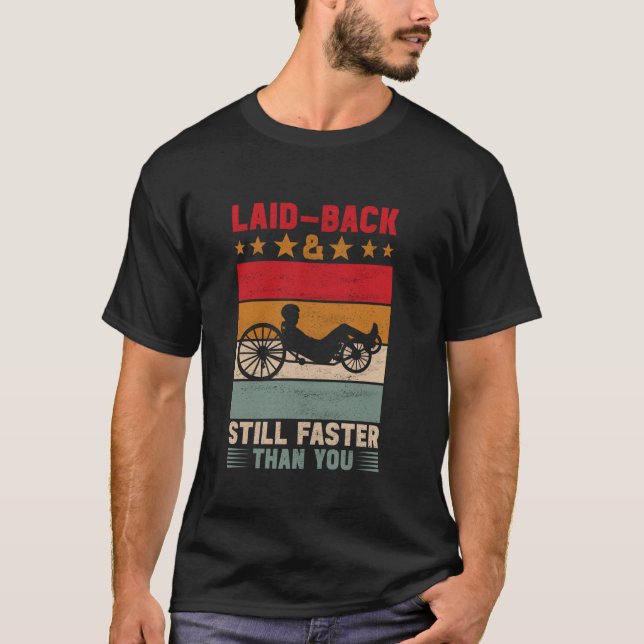 Liegerad Trike Liegerad T-Shirt (Vorderseite)