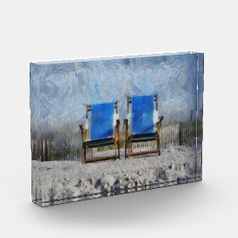 Liegestühle Akrylic Block