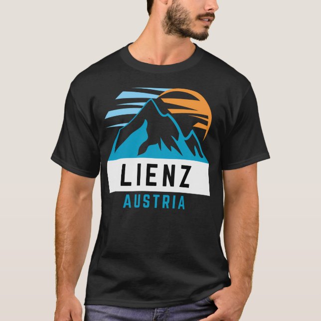 Lienz - Österreich - Ski und Snowboarden T-Shirt (Vorderseite)