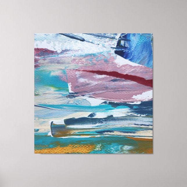 Lienzo Amanecer Rosado II Monticelli Art Leinwanddruck (Vorderseite)