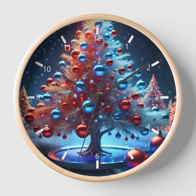 Lienzo Decorativo navidad 1 - 002 Uhr (Vorderseite)