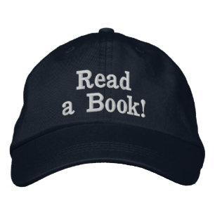 Lies ein Buch! Bestickte Baseballkappe