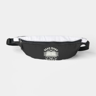 Lies Mehr Bücher Retro Halloween Buchliebhaber Bauchtasche