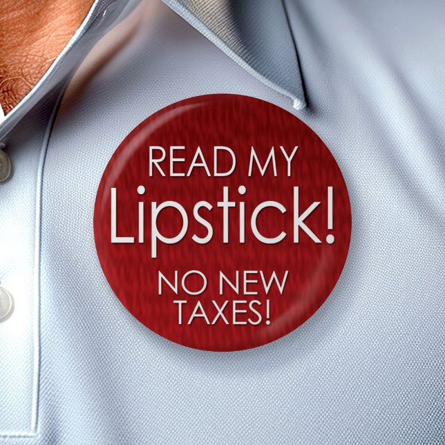 Lies meinen Lipstick! Button (Custom Button)